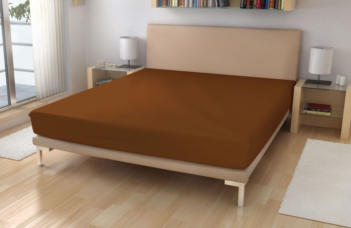 Prostěradlo Micro EXKLUSIVE Čokoládová 60/120