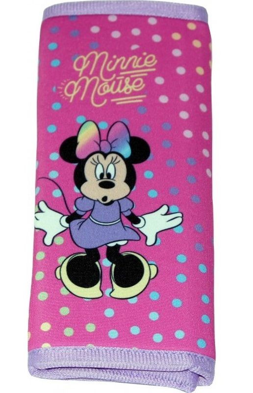 Polstrování bezpečnostního pásu Minnie puntíky